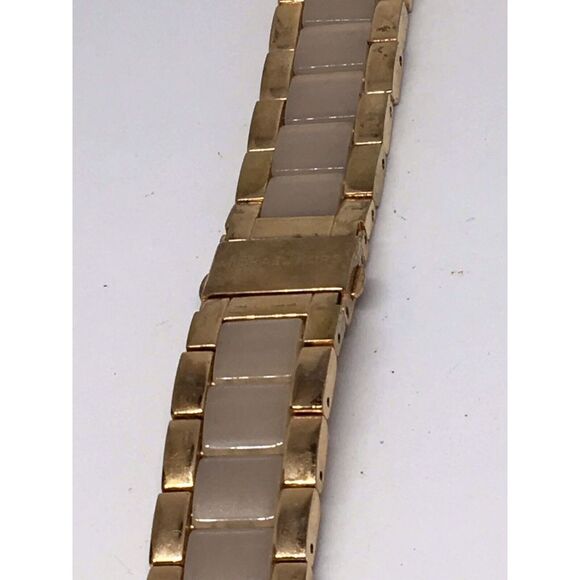 Authentic Fossil Watch Bracelet Parts Links Case Band 18mm Rose Gold/Pink A651 - Picture 3 of 10